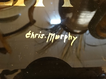 Christopher Murphy Sr. Painted Sign